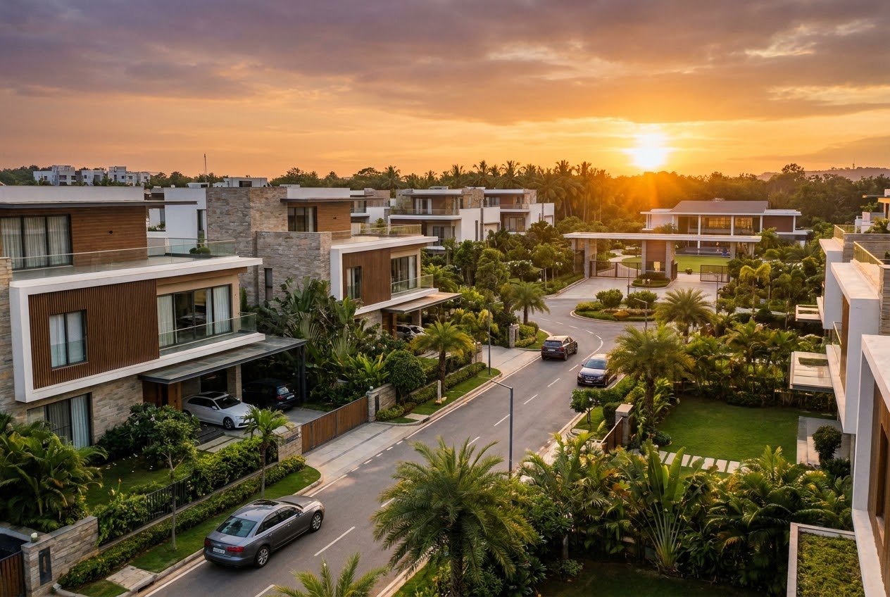 Large Gated Community in Whitefield, Bangalore